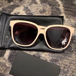 New Quay Australia Cream Sunglasses